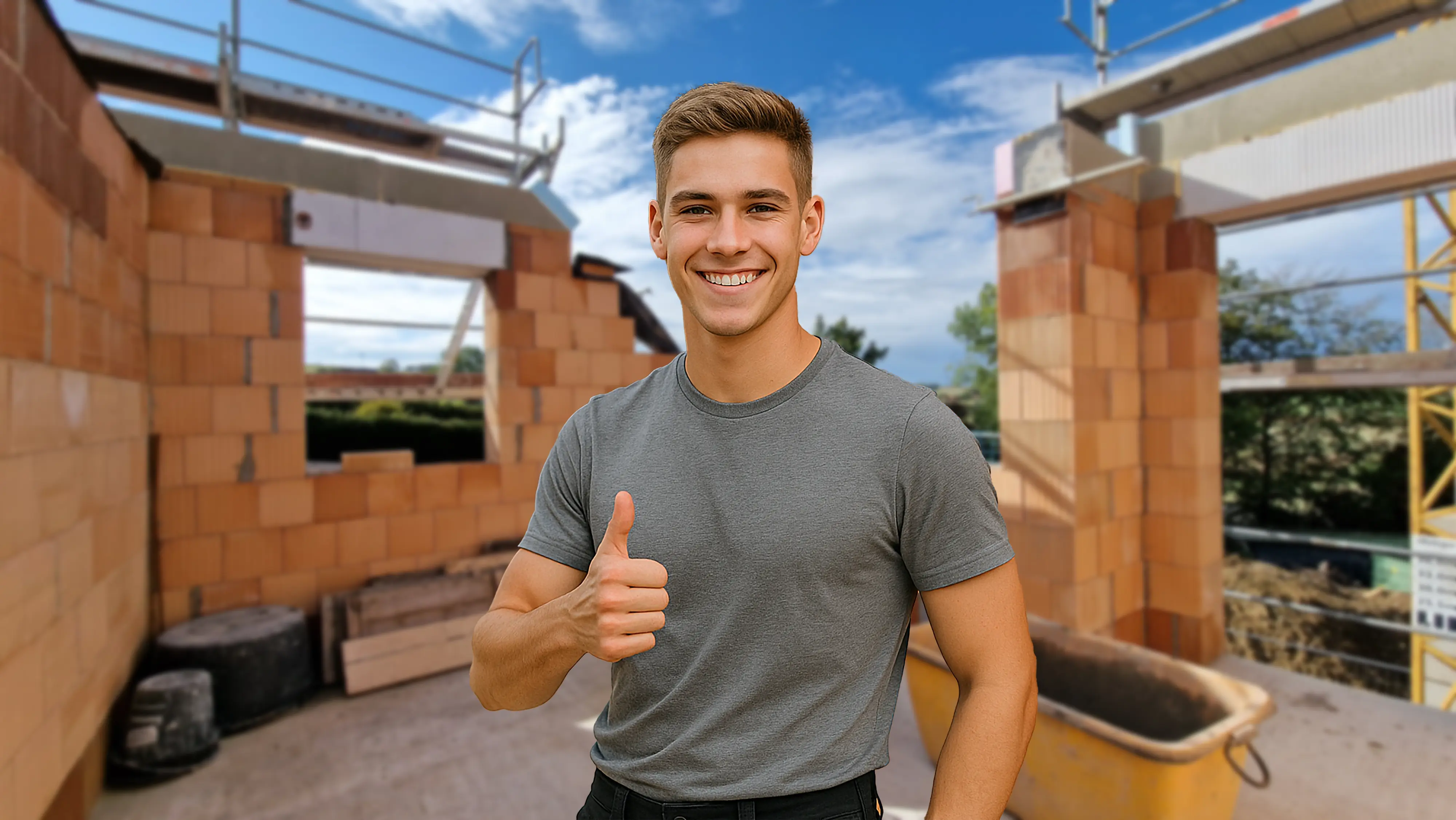 Azubi bei Bauunternehmen Hoch